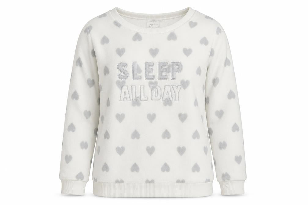 Womens UK Size L Primark White Pullover Jumper