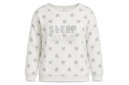 Womens UK Size L Primark White Pullover Jumper