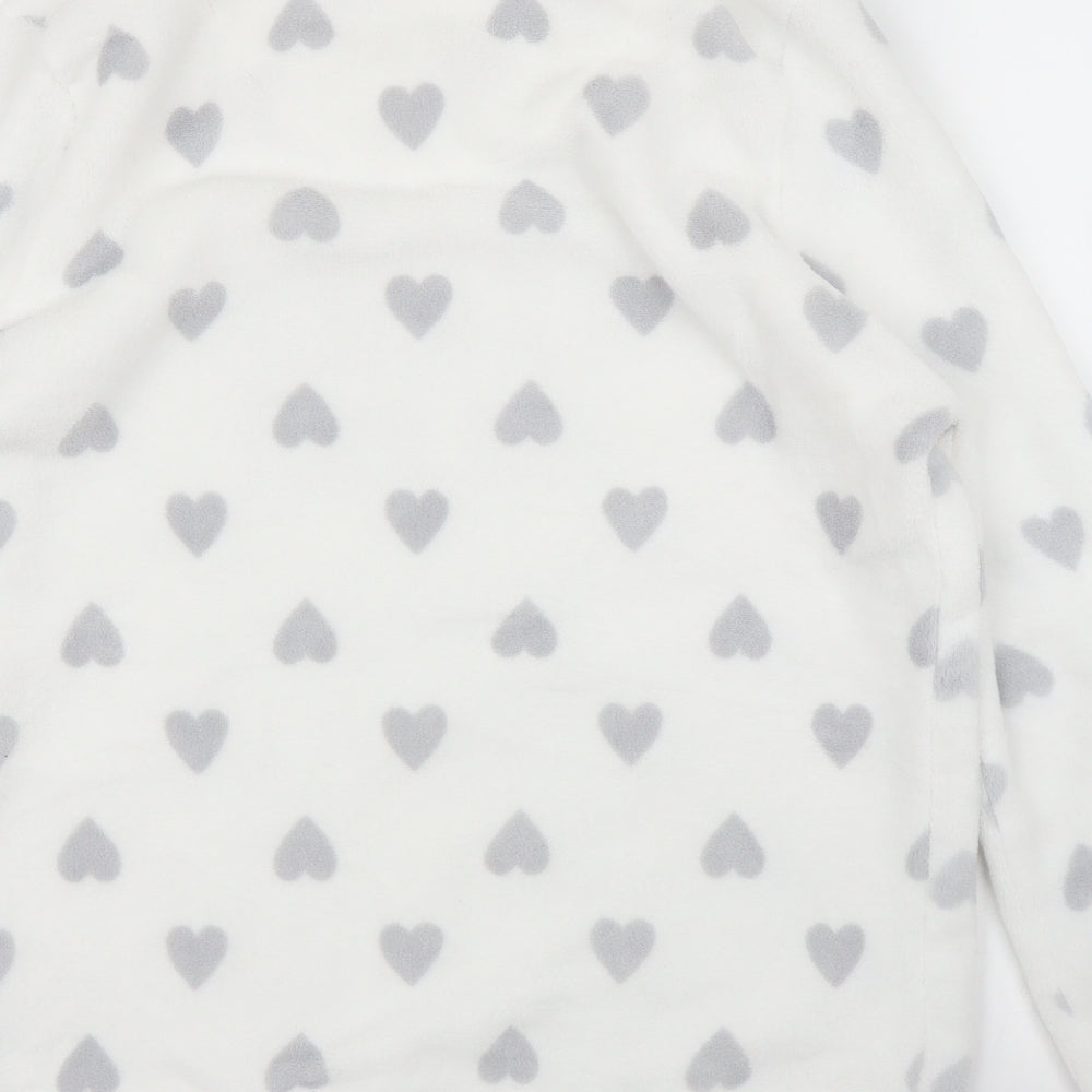 Primark Womens White   Pullover Jumper Size M  - PJ top