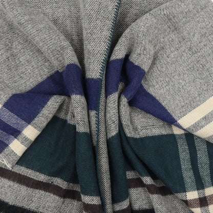 Womens UK Size One Size Preworn Grey Cape Jumper