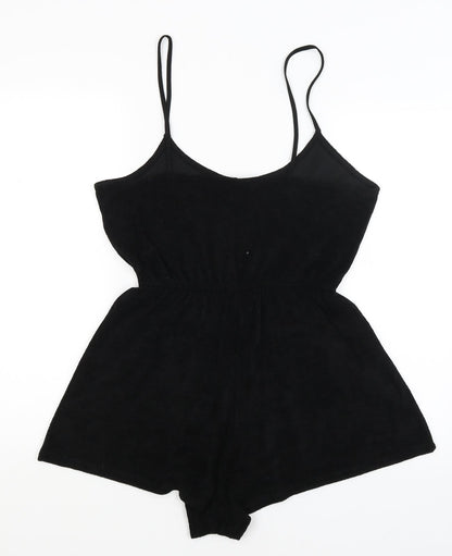 Divided Womens Black   Playsuit One-Piece Size S