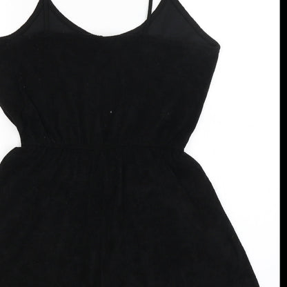 Divided Womens Black   Playsuit One-Piece Size S