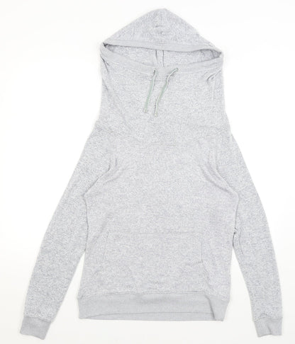 Womens UK Size S NEXT Grey Pullover Hoodie