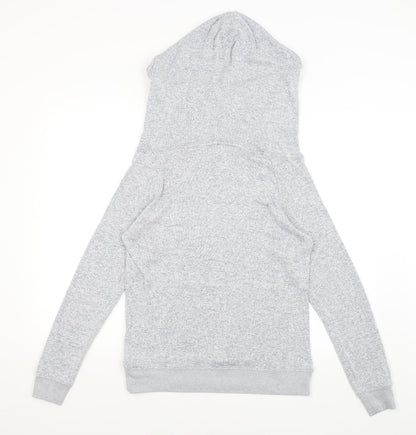 Womens UK Size S NEXT Grey Pullover Hoodie