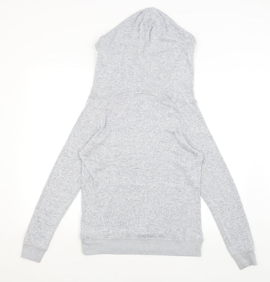Womens UK Size S NEXT Grey Pullover Hoodie