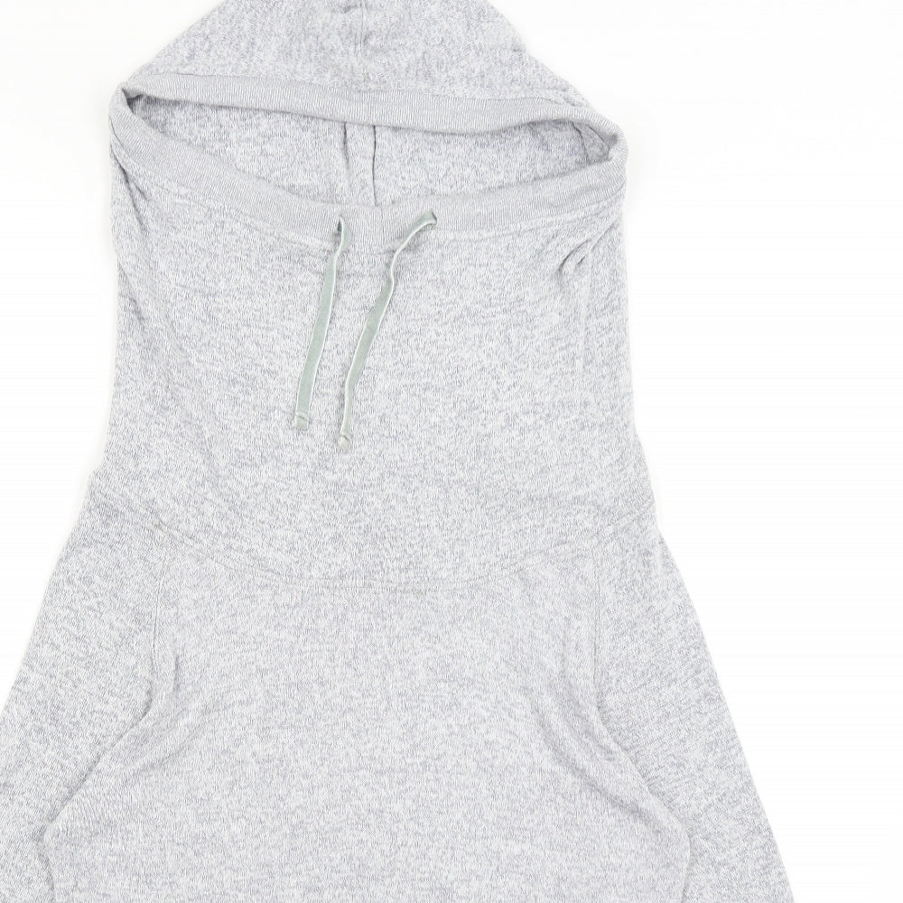 Womens UK Size S NEXT Grey Pullover Hoodie