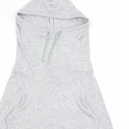 Womens UK Size S NEXT Grey Pullover Hoodie