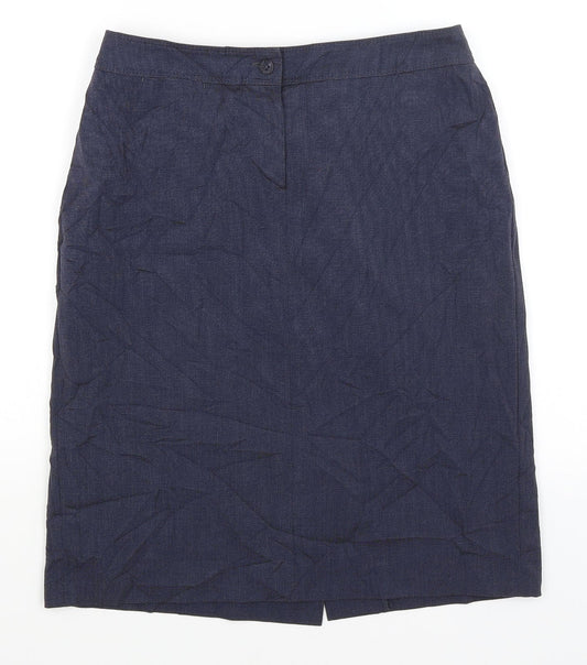NEXT Womens Blue   A-Line Skirt Size 12