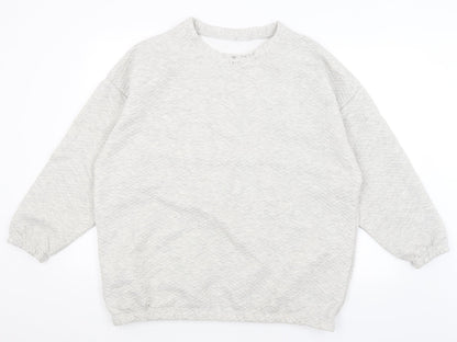 Primark Womens Grey   Pullover Jumper Size M
