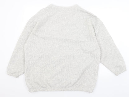 Primark Womens Grey   Pullover Jumper Size M