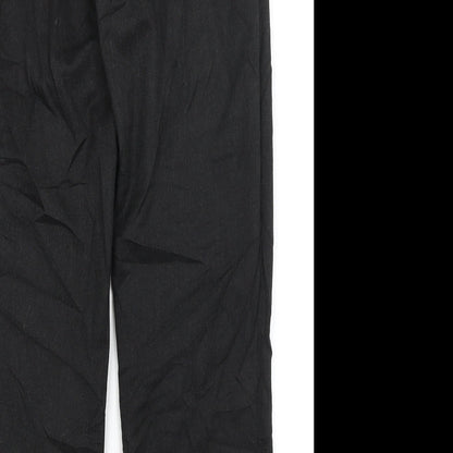 Preworn Mens Black   Dress Pants Trousers Size 32 in L29 in