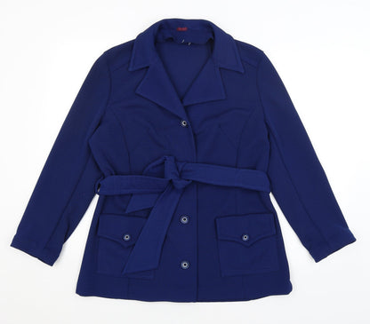 Bickler Womens Blue   Jacket  Size S
