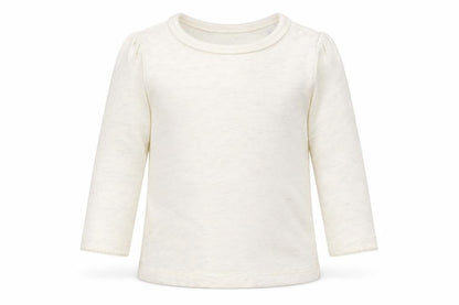 Blue Zoo Girls Ivory   Basic T-Shirt Size 9-12 Months