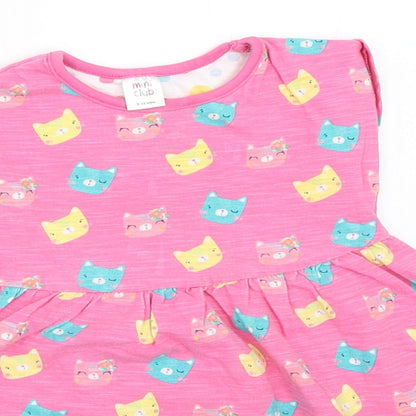 Mini Club Girls Pink   Fit & Flare  Size 9-12 Months