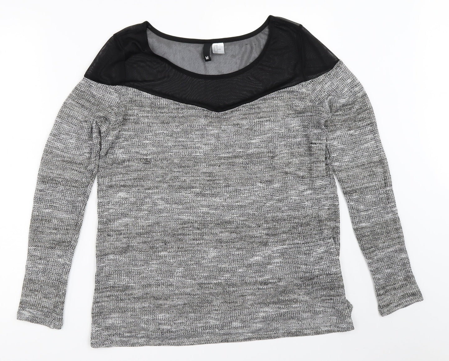 Womens UK Size M H&M Grey Pullover Jumper