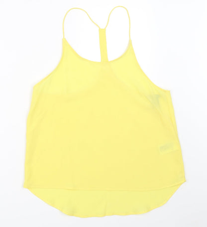 Womens UK Size 38 H&M Yellow Camisole Blouse