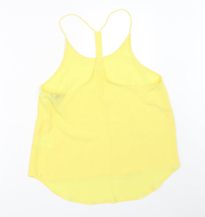 Womens UK Size 38 H&M Yellow Camisole Blouse