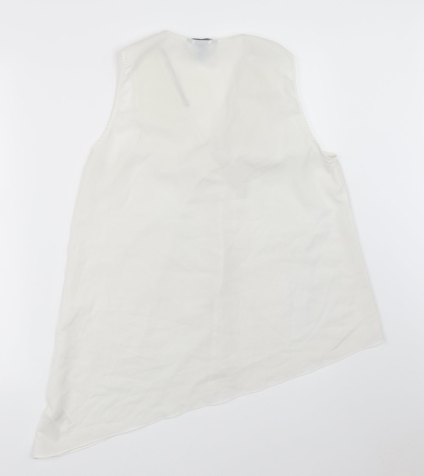 Womens UK Size 40 H&M White Basic Blouse