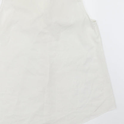 Womens UK Size 40 H&M White Basic Blouse