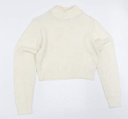 Womens UK Size 12 PRETTYLITTLETHING Ivory Pullover Jumper