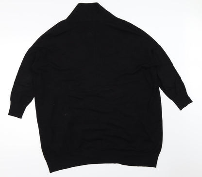 Womens UK Size 12 Atmosphere Black Cardigan Jumper