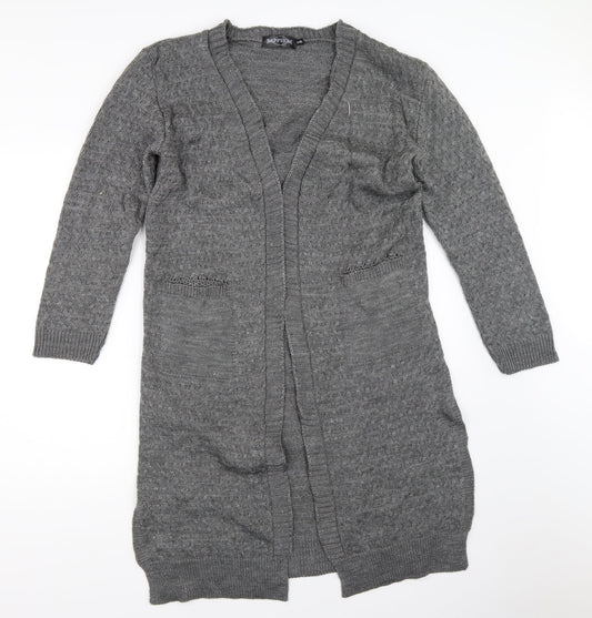 Sapphire Womens Grey   Cardigan Jumper Size L