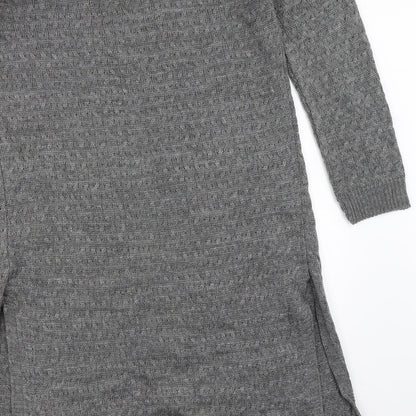 Sapphire Womens Grey   Cardigan Jumper Size L