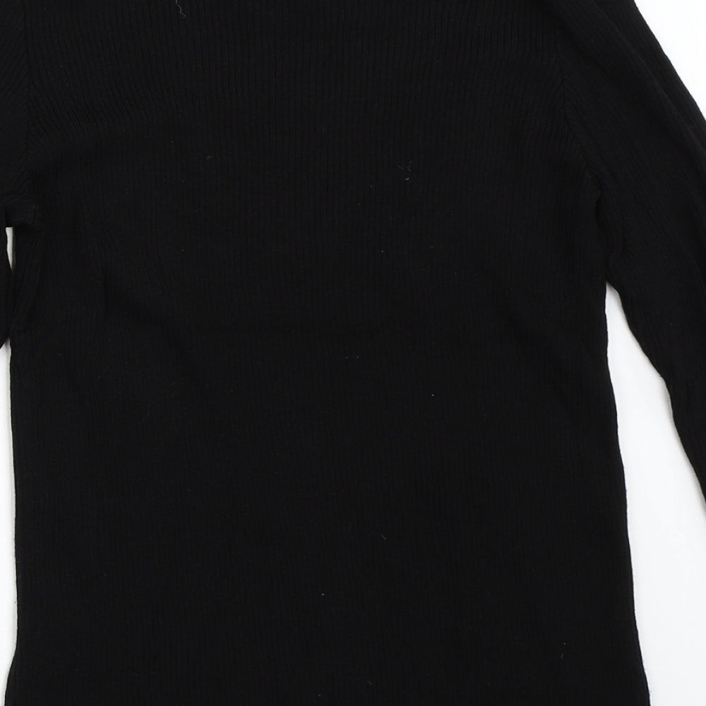 Womens UK Size 12 Dorothy Perkins Black Pullover Jumper