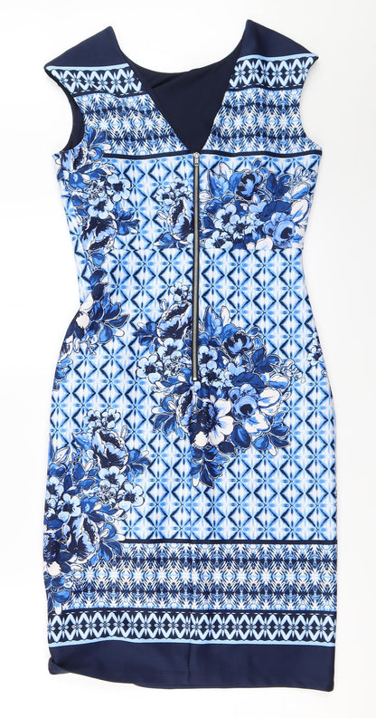 Kate & Lily Womens Blue   Shift  Size 6