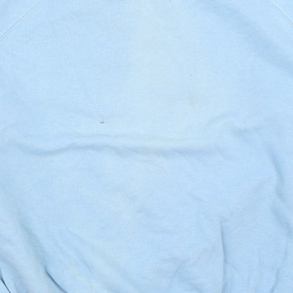 Preworn Womens Blue   Pullover Sweatshirt Size L