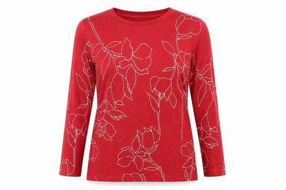 Womens UK Size 10 NEXT Red Pullover Jumper