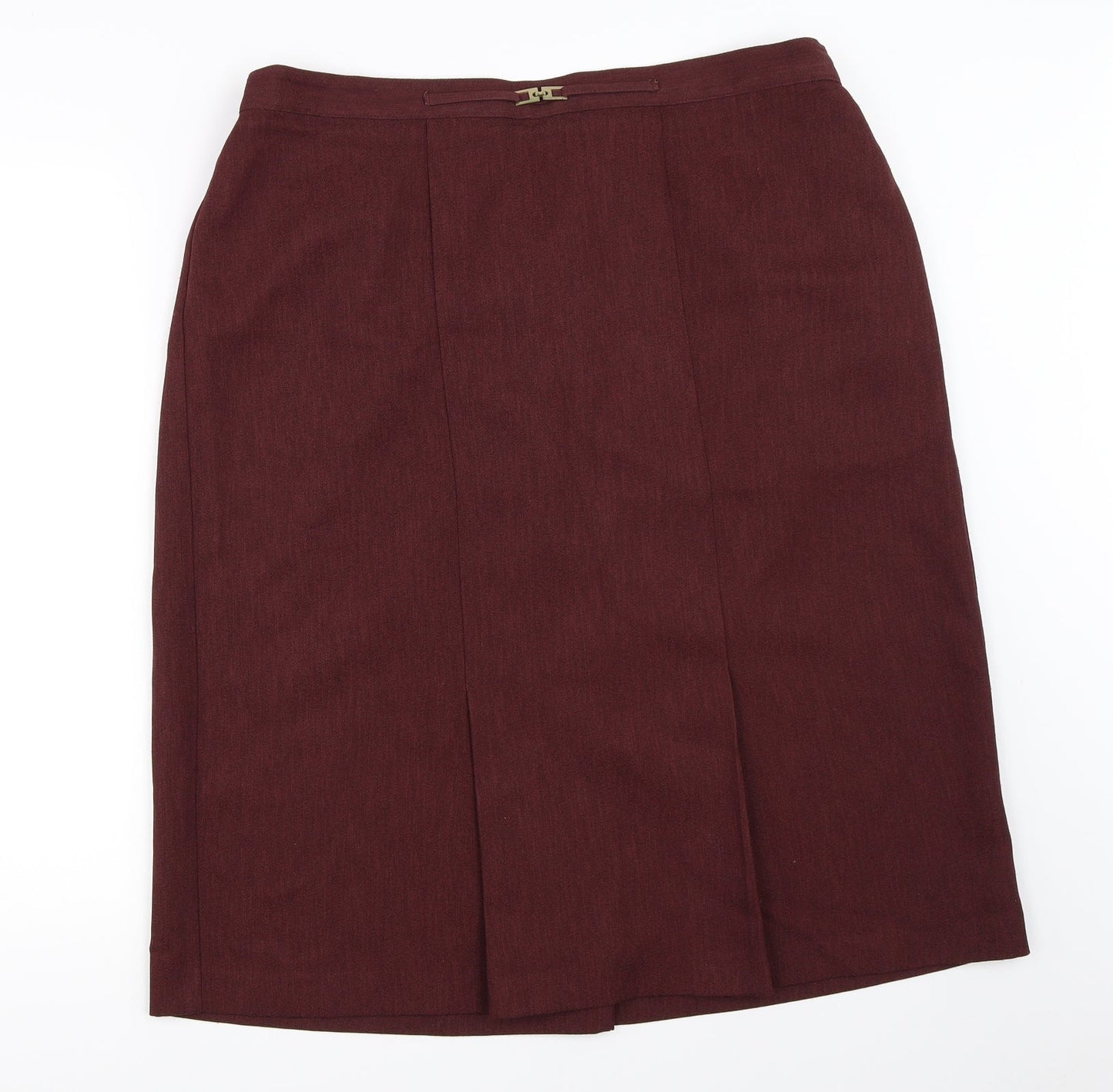 Berkertex Womens Red   Straight & Pencil Skirt Size 36 in