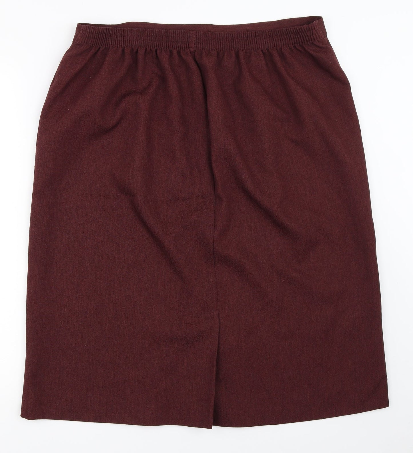 Berkertex Womens Red   Straight & Pencil Skirt Size 36 in