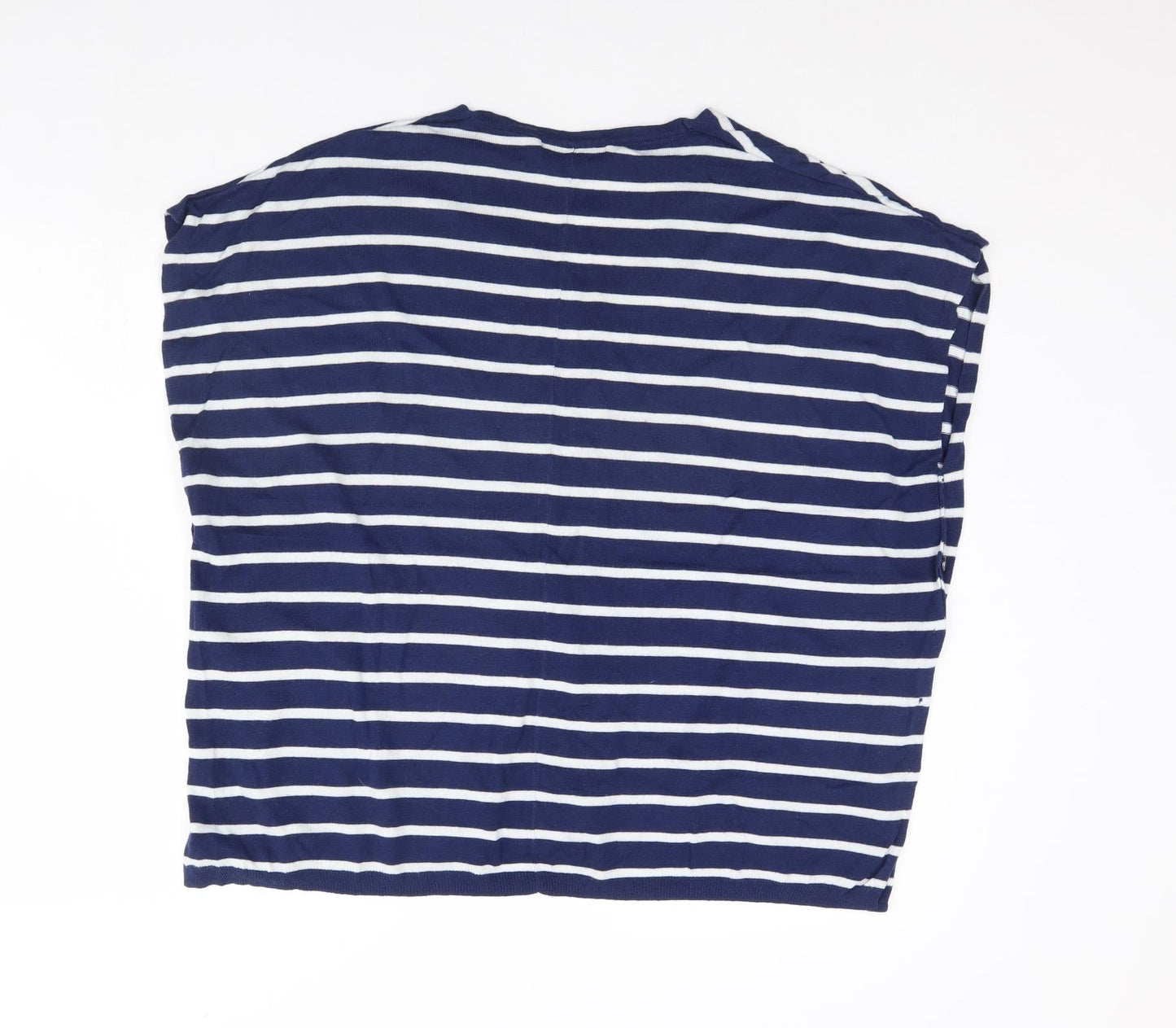 George Womens Blue Striped  Pullover Jumper Size S