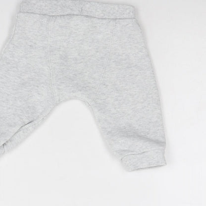 F&F Baby Grey   Jogger Trousers Size 6-9 Months
