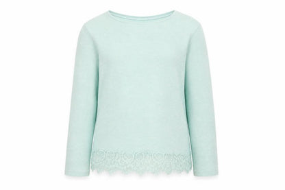 H&M Girls Green   Pullover Jumper Size 8 Years