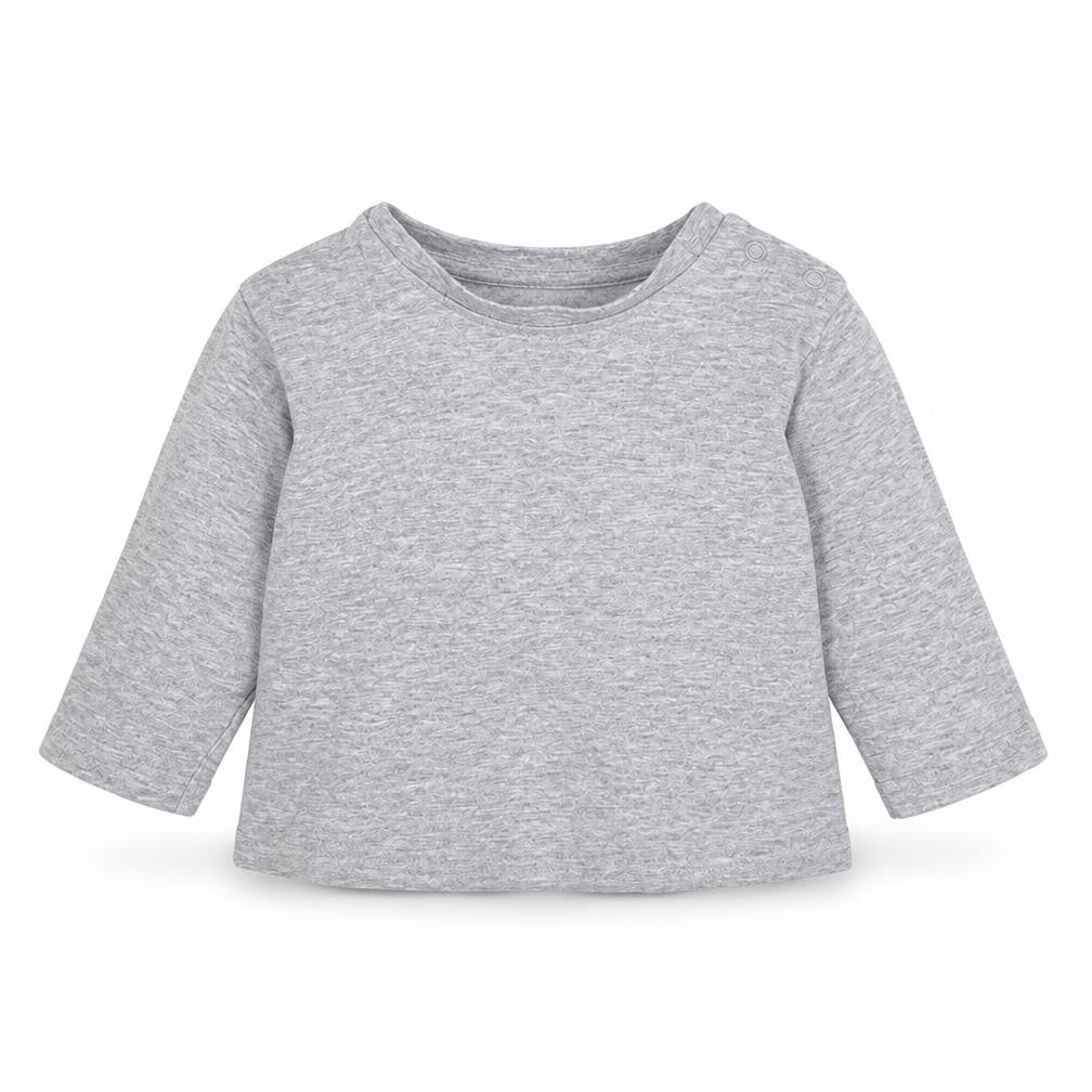M&S Baby Grey   Basic Blouse Size 3-6 Months