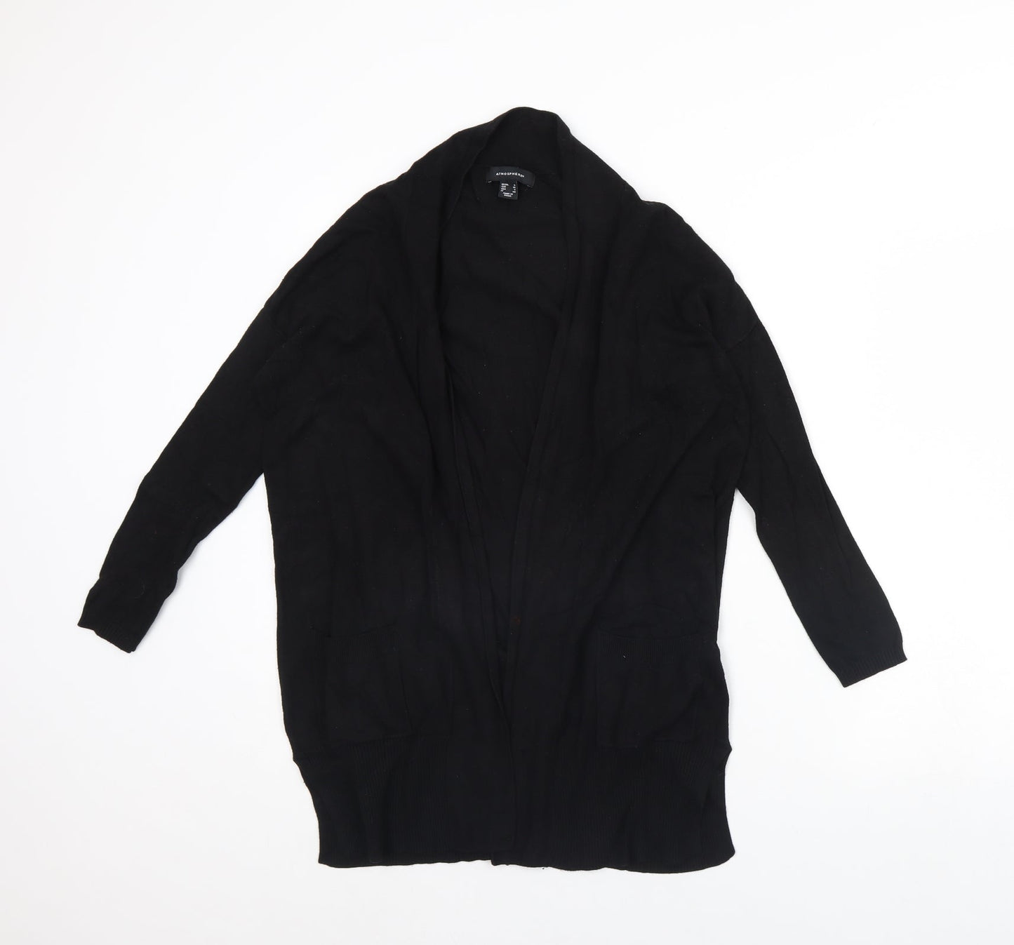 Womens UK Size 8 Atmosphere Black Cardigan Jumper