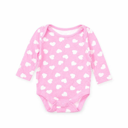 Front view of George girls’ pink spotted babygrow one-piece, size 0-3, months - disney