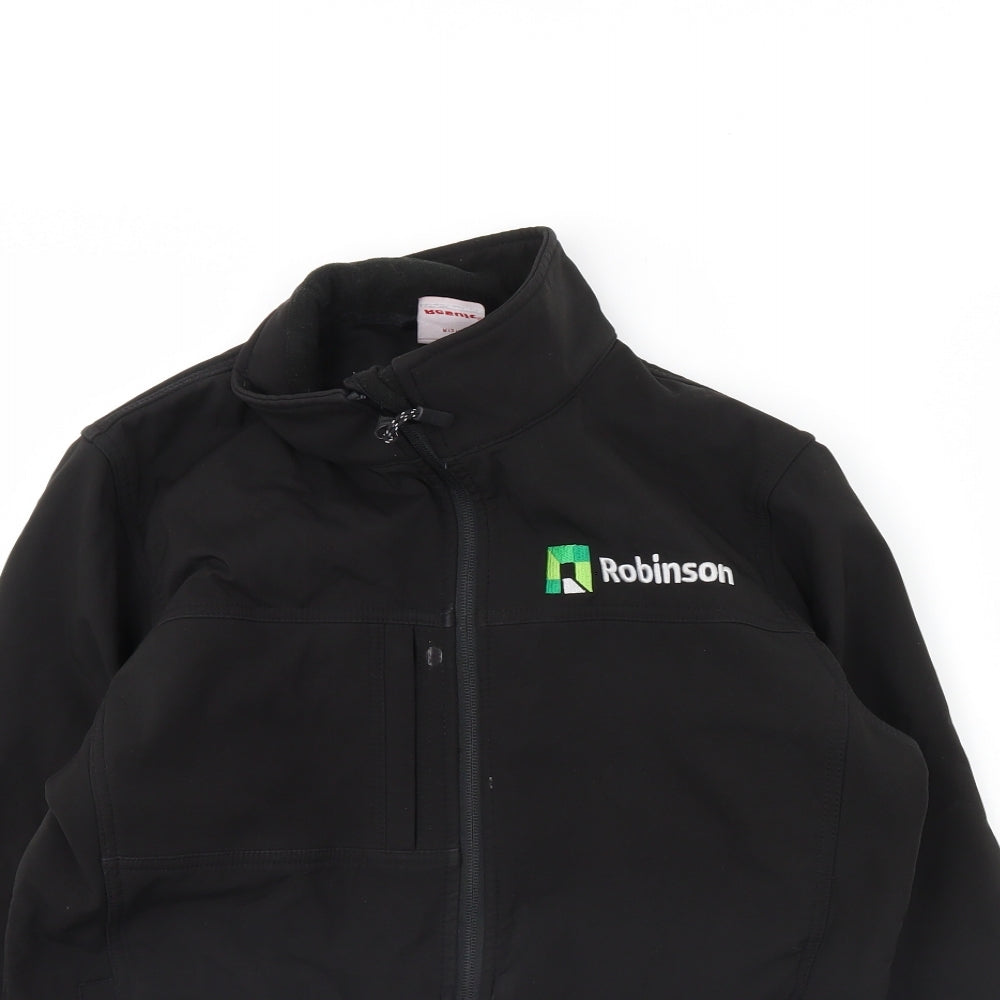Mens UK Size S Result Black Jacket