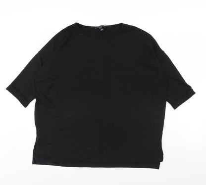 Womens UK Size M New Look Black Pullover Jumper