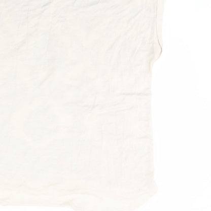 F&F Womens Beige   Basic Blouse Size 14