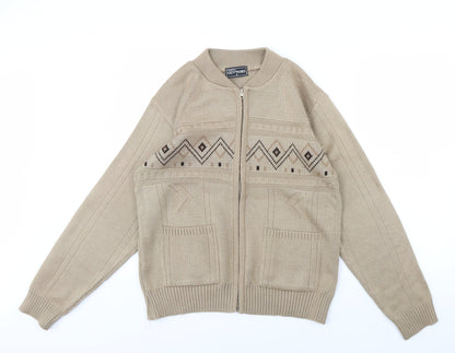 Mens UK Size S Guvnors Beige Jacket