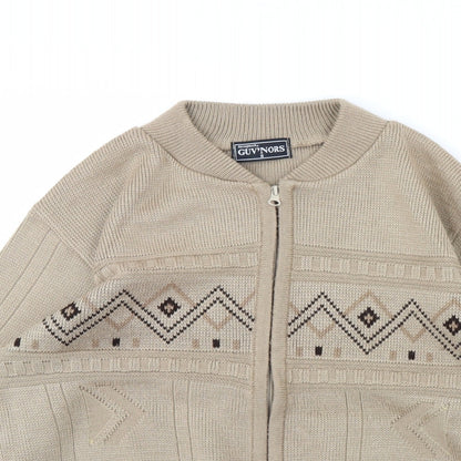 Mens UK Size S Guvnors Beige Jacket