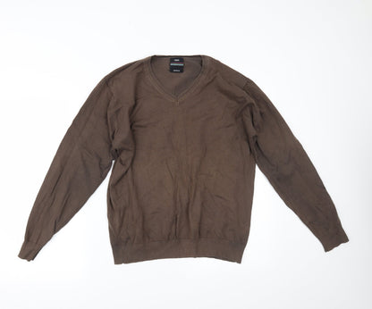 NEXT Mens Brown   Pullover Jumper Size M