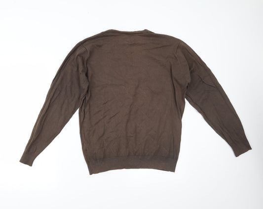 NEXT Mens Brown   Pullover Jumper Size M