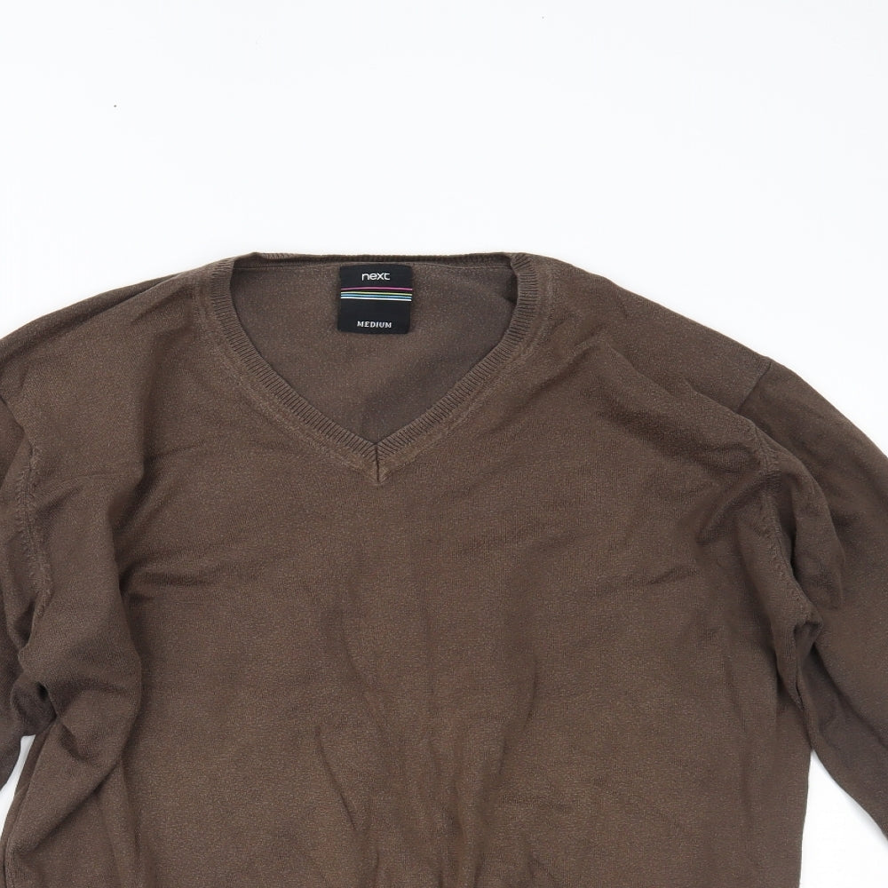 NEXT Mens Brown   Pullover Jumper Size M