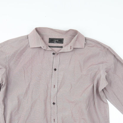 Mens UK Collar Size 16 Madmext Smart Red  Dress Shirt