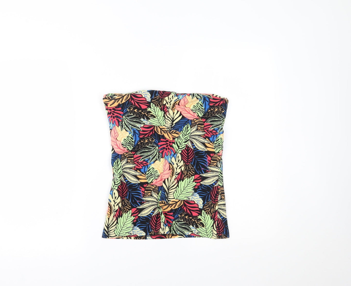 Papaya Womens Multicoloured Floral  Basic T-Shirt Size 10