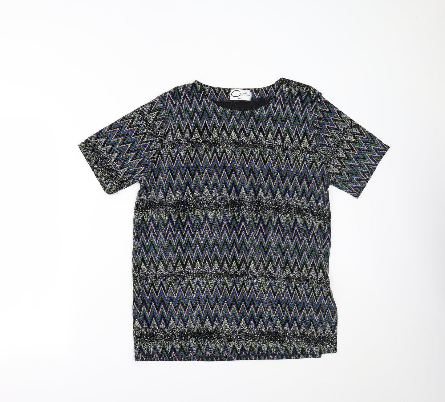 Womens UK Size One Size casamia Multicoloured Basic T-Shirt